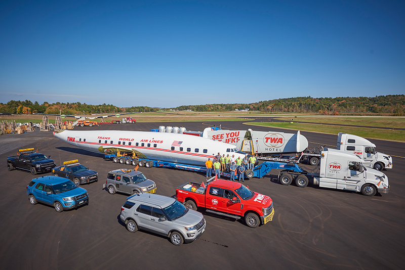 The TWA Hotel’s 1958 Lockheed Constellation “Connie” Airplane Heads to JFK Airport New York Airport TWA Hotel’s 1958 Lockheed Constellation “Connie” Airplane is Heading From Maine to JFK Airport