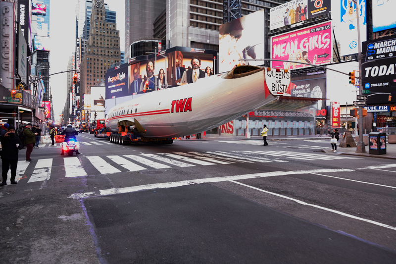Connie in Times-Square
