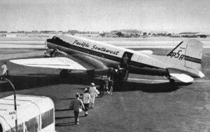 Pacific Southwest Airlines DC-3 (circa 1949)
