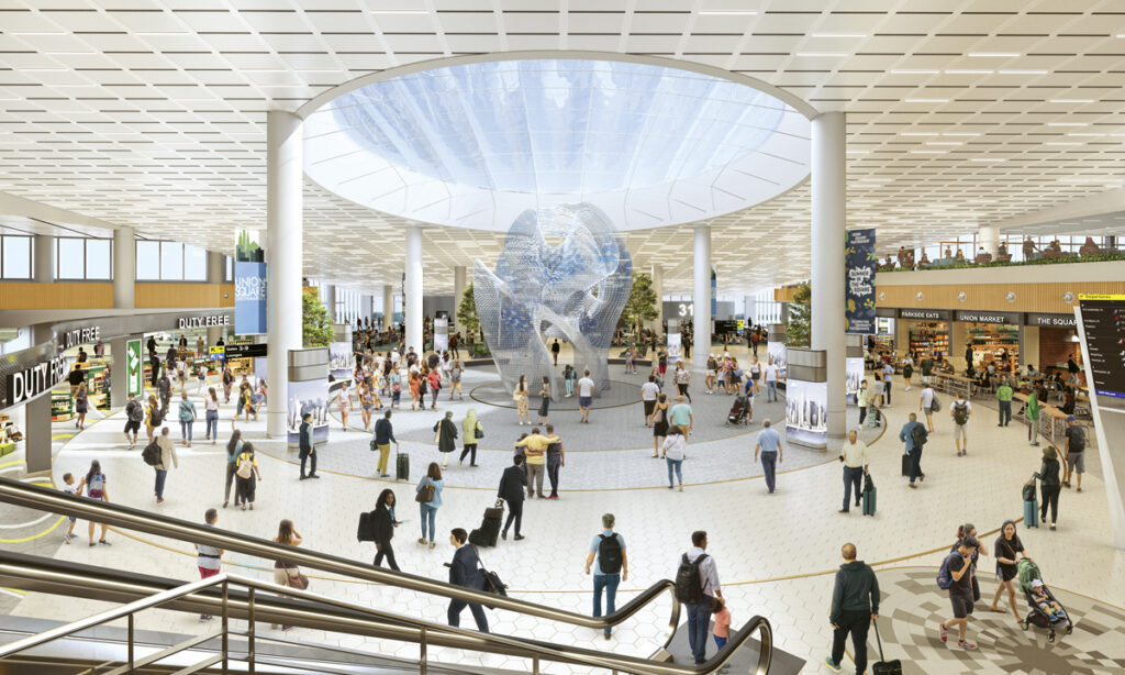 JFK Terminal 6 East Hall Rendering