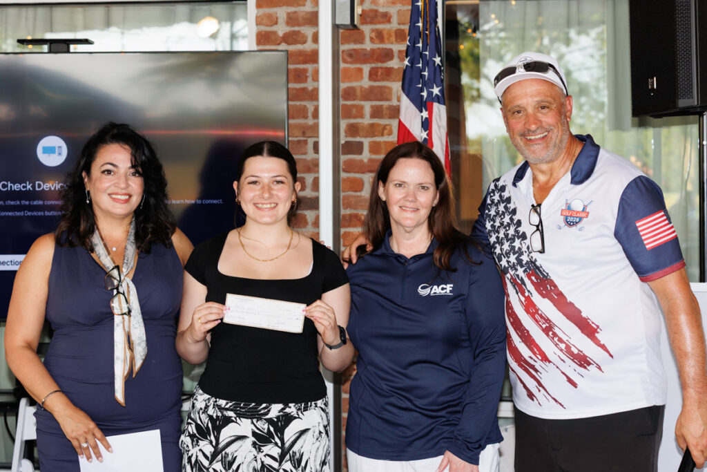 Airport Industry Leaders Tee Up for a Great Cause at the 2026 ACF Golf Classic New York Airport (L.-R.): Diana Santiago, Angelina Gomez, Katie Bliss, Mike Falacara.