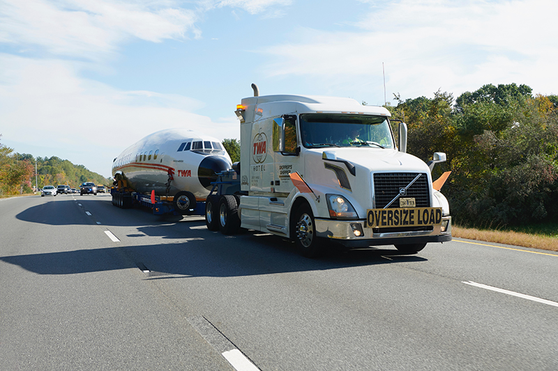 The TWA Hotel’s 1958 Lockheed Constellation “Connie” Airplane Heads to JFK Airport New York Airport TWA Hotel’s 1958 Lockheed Constellation “Connie” L-1649A