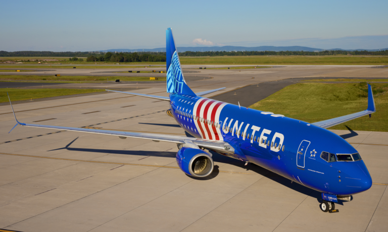United Unveils Custom “Stars and Stripes” Livery to Celebrate America’s 250th Anniversary United Airlines' custom 250th anniversary livery on its Boeing 737-800 features a bold red, white, and blue design.