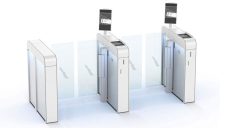 American Airlines Electronic Boarding Gate