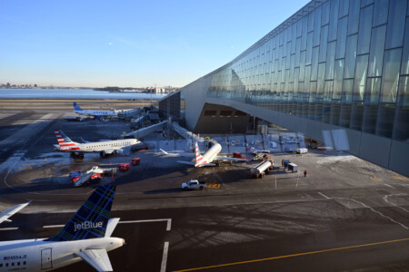 LGA Gateway Partners Announces Opening of Second Pedestrian Skybridge at New LaGuardia Terminal B 51846394906 89c834417a o Metropolitan Airport News