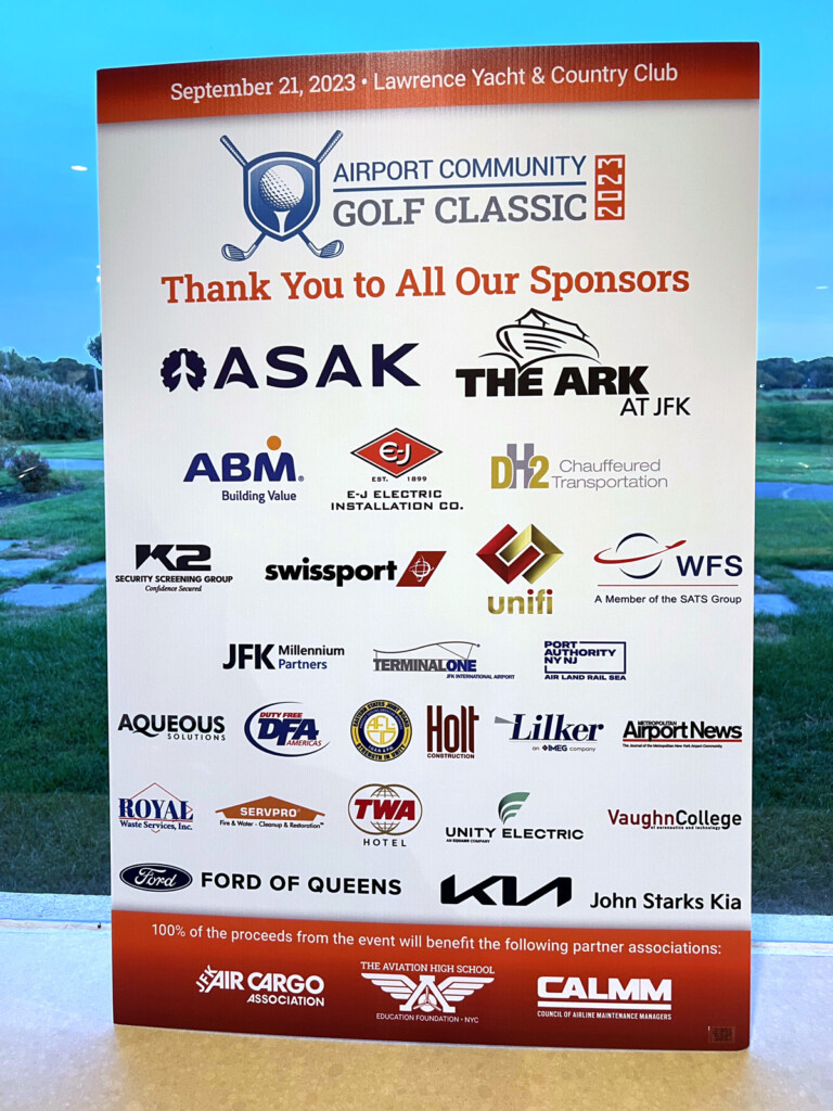 2023 Airport Community Golf Classic New York Airport 2023 Airport Community Golf Classic