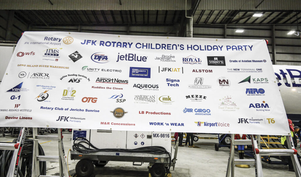 JFK Airport Rotary Club Kicks Off the Holiday Season New York Airport JFK Airport Rotary Club Kicks Off the Holiday Season