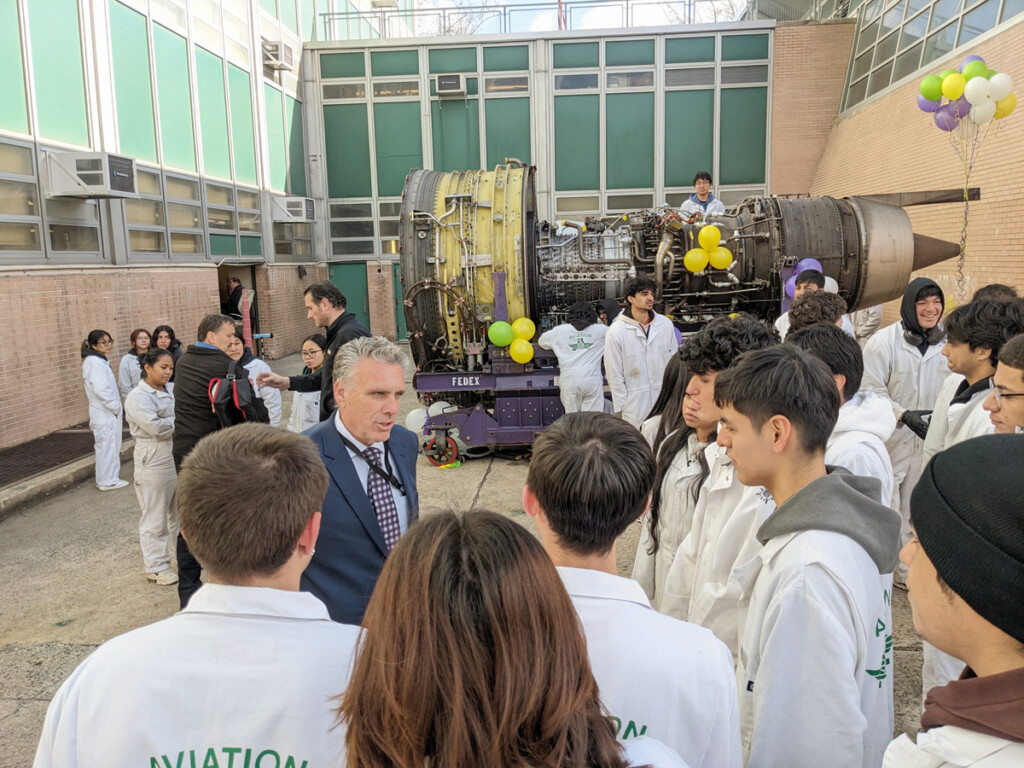 AHS FedEx GE CF6 Engine Donation 2 Metropolitan Airport News