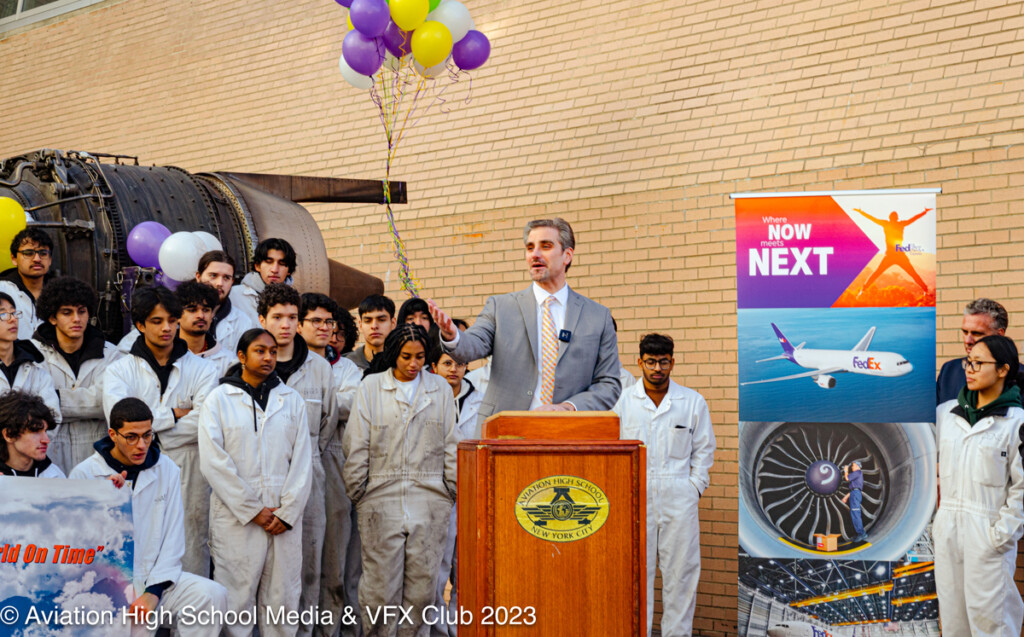 AHS FedEx GE CF6 Engine Donation4 Metropolitan Airport News