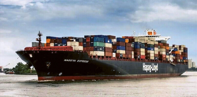 Liquid Natural Gas On the Move In Ocean Shipping APRIL20 HAUPAG LLOYD CONTAINER SHIP USING LNG Metropolitan Airport News