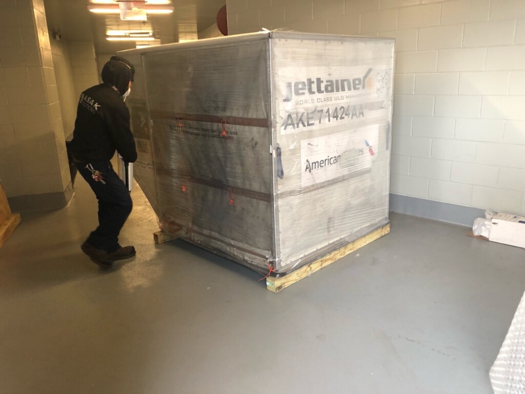 The ARK at JFK Now Shipping Medical Eggs for the Development of the Flu Vaccine New York Airport ARK at JFK Now Shipping Medical Eggs Vaccine 3 Metropolitan Airport News