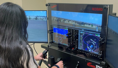 Academy Charter School Is Giving Wings to Aviation Careers for Students of Color Academy Charter School Simulator