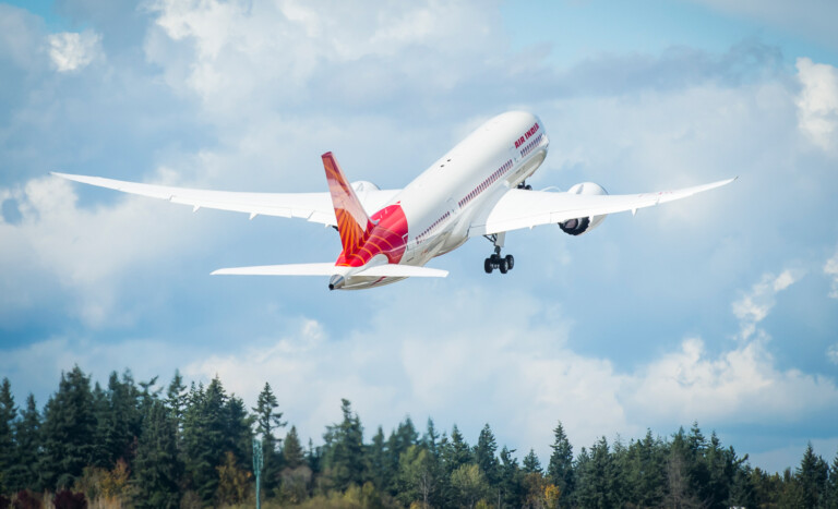 Boeing, Air India Celebrate Airline’s 125th Delivery Air India Boeing 787-8 Dreamliner