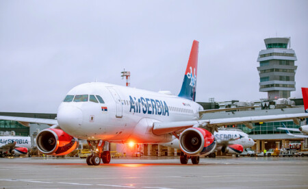 Air Serbia and NTO Announce Partnership for Operations at JFK Airport Air Serbia A319 Metropolitan Airport News