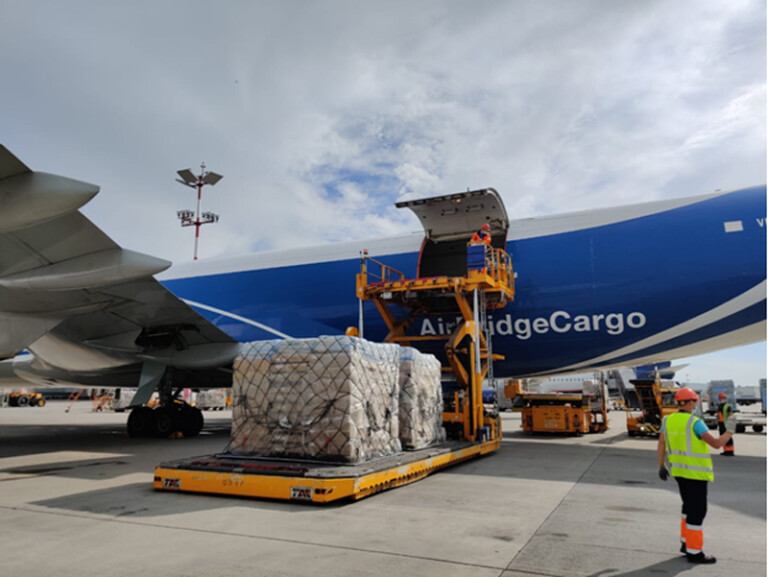 AirBridgeCargo Airlines together with ATRAN Airlines have transported over 170 tons of medical equipment to Krasnoyarsk Metropolitan Airport News