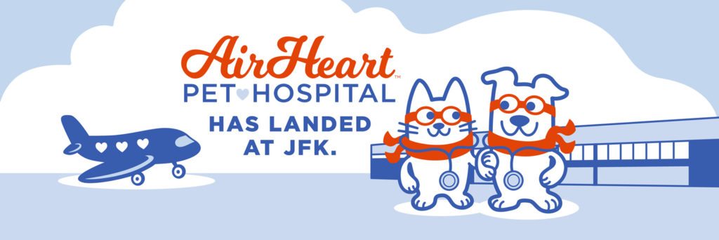 Dogs and Cats Rejoice! JFK Opens First Full-Service Veterinary Hospital New York Airport AirHeart Pet Hospital