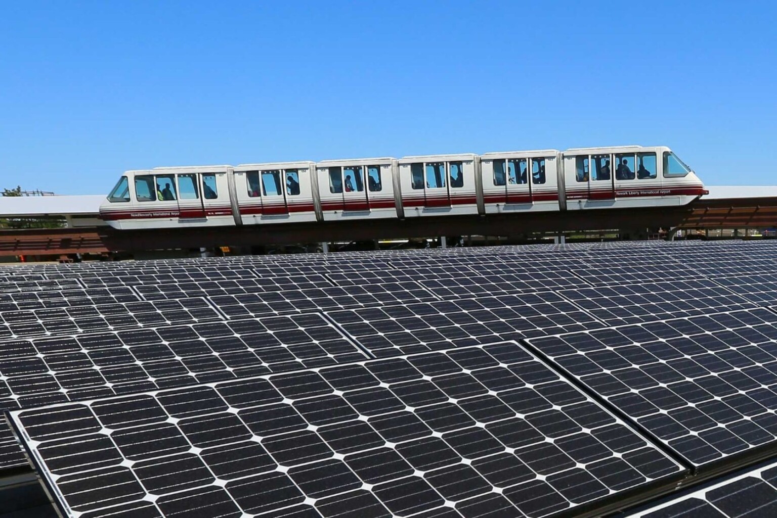 PANYNJ Launches Major Solar Energy Expansion at EWR AirTrain Newark Liberty International Airport Solar