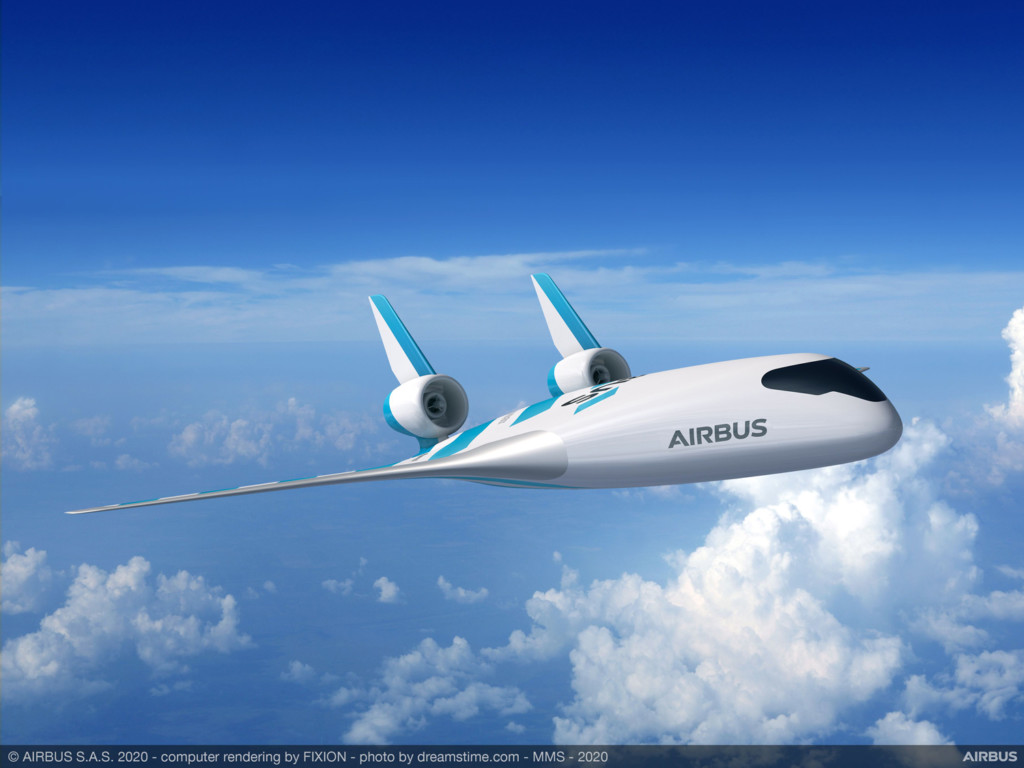 Airbus Reveals Its Blended Wing Aircraft Demonstrator New York Airport Airbus MAVERIC Blended Wing 2 Metropolitan Airport News