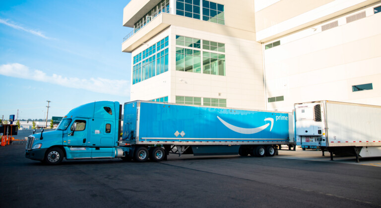 Teamsters Renew Demand for Passage of Delivery Protection Act in NYC Amazon line haul at ds Metropolitan Airport News