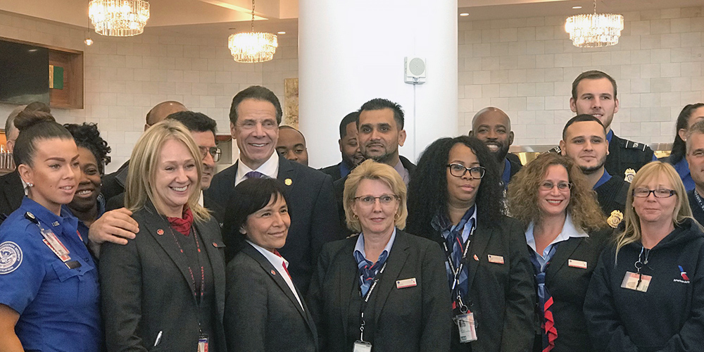 Unveiling of New Concourse at New York’s LaGuardia Airport New York Airport America-Airlines-LaGuardia-Airport-Cuomo