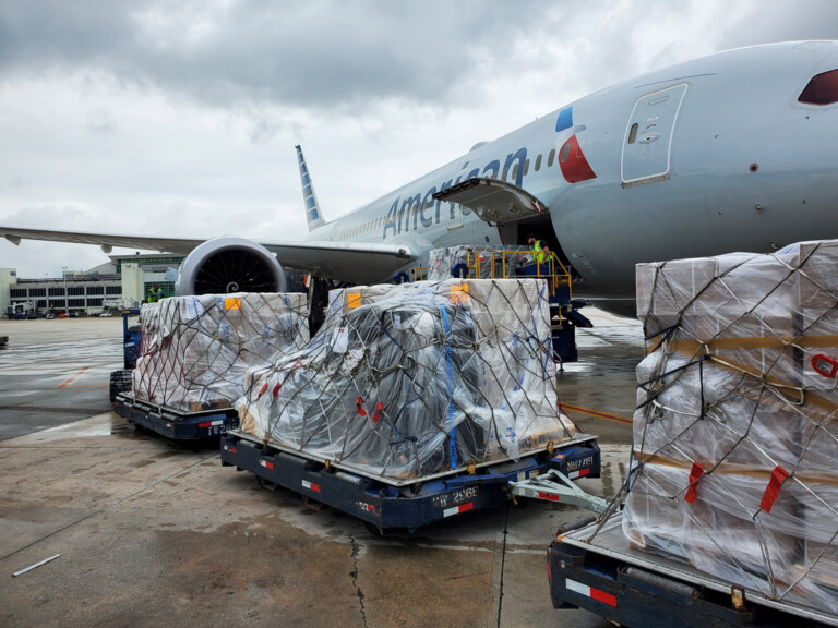American Airlines Cargo Partnership Delivers Humanitarian Supplies to Haiti American Airlines Cargo Partnership Delivers Humanitarian Supplies to Haiti Metropolitan Airport News