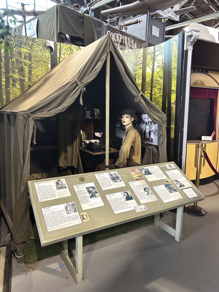 A Legacy In Imagery and Text New York Airport American Airpower Museum "Women Who Brought the War Home"