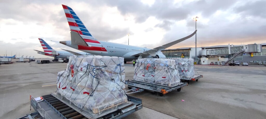 American Airlines Cargo Partnership Delivers Humanitarian Supplies to Haiti New York Airport American Cargo Partnership Delivers Humanitarian Supplies to Haiti Metropolitan Airport News