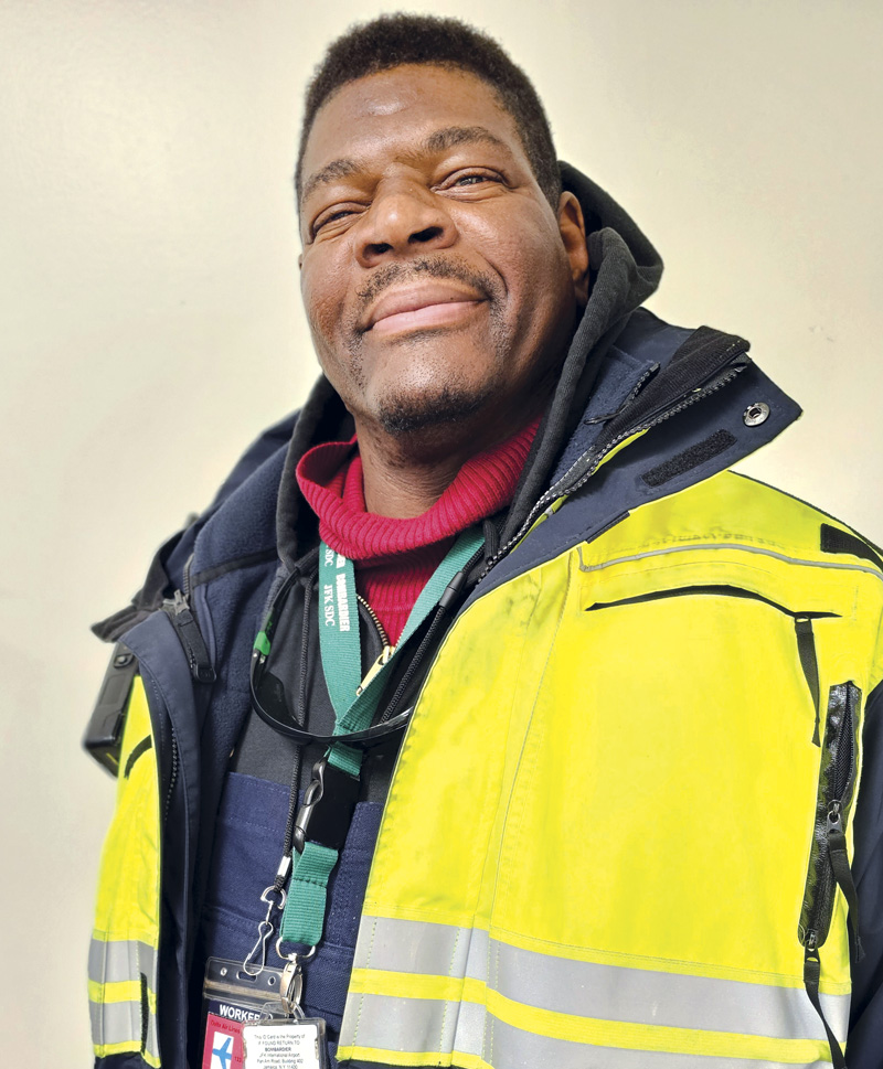 Everyone Deserves a Second Chance New York Airport Andre (Apollo) Parker, Alstom Construction Supervisor Spotter