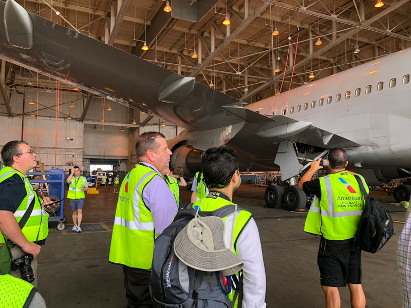 American Airlines Celebrated National Aviation Day with Plane-Spotting ‘Geeks’ for 3rd Year New York Airport Aviation Day 2018 1 Metropolitan Airport News