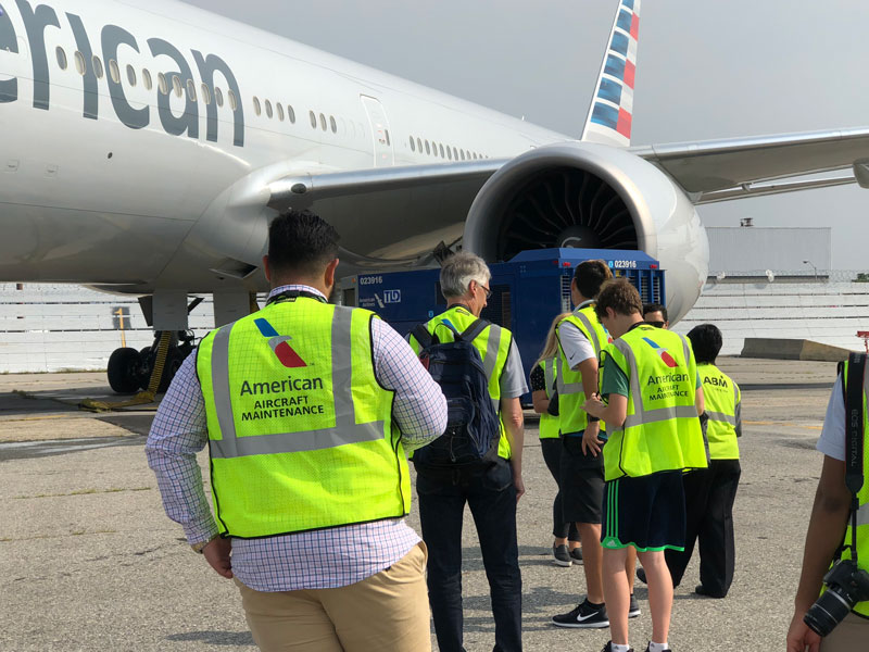 American Airlines Celebrated National Aviation Day with Plane-Spotting ‘Geeks’ for 3rd Year New York Airport Aviation Day 2018 4 Metropolitan Airport News