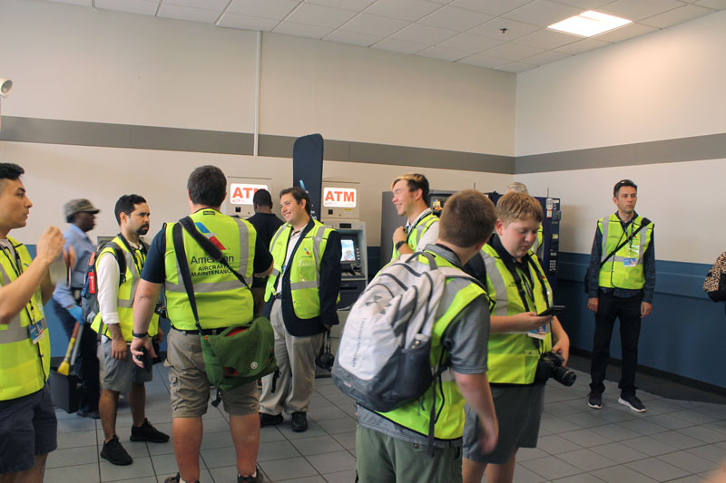 American Airlines Celebrated National Aviation Day with Plane-Spotting ‘Geeks’ for 3rd Year New York Airport Aviation Day 2018 6 Metropolitan Airport News