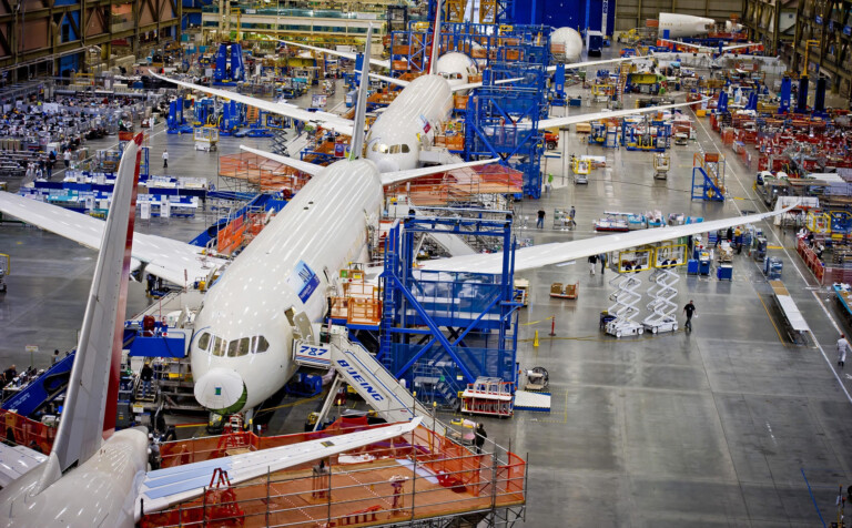 Boeing Re-opens Production Plants Boeing’s Renton plant in Seattle area during busier times