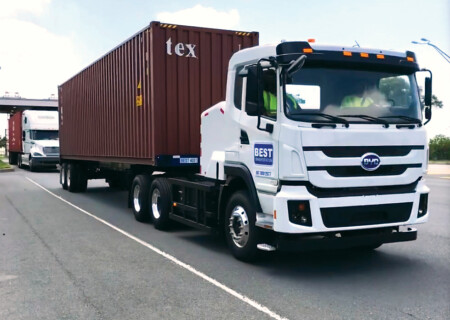 Port of New York and New Jersey Oversees Debut of Electric Truck BYD Electric Truck Port Authority