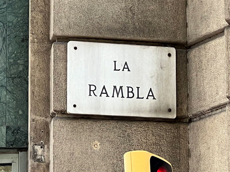 Barcelona Revisited La Rambla