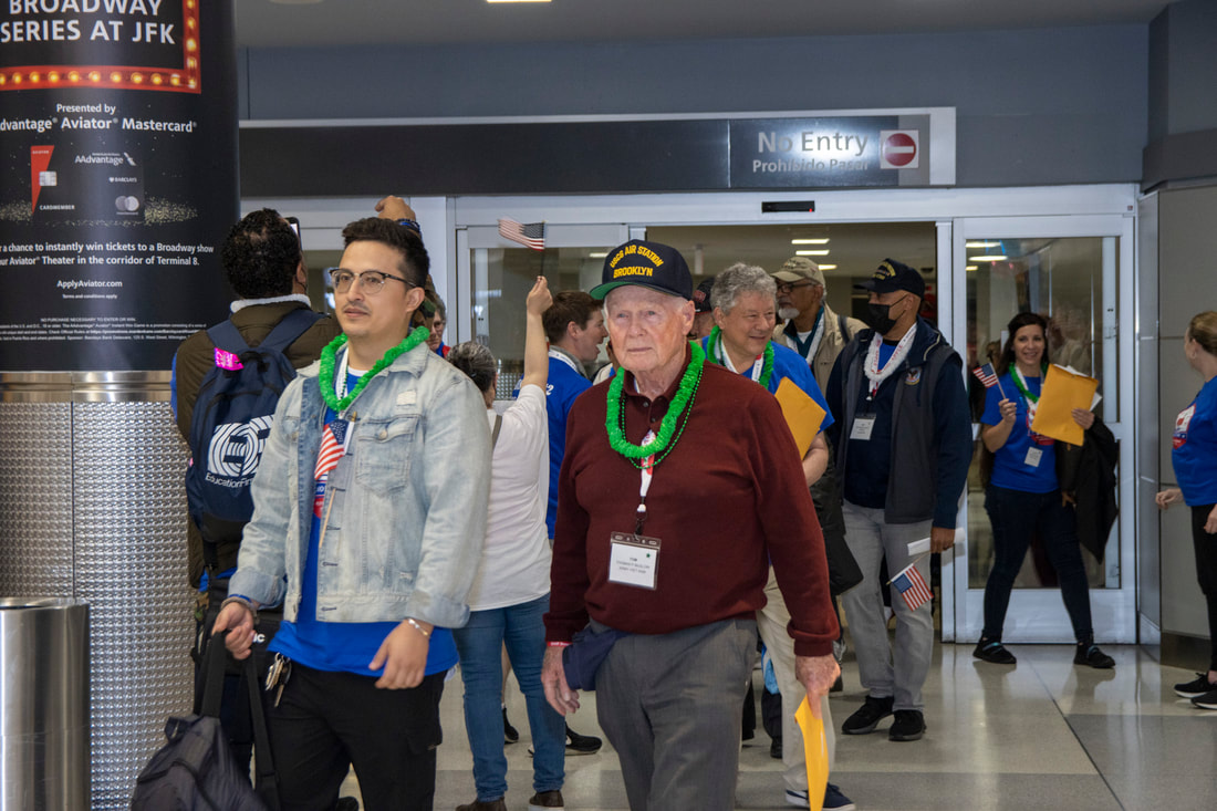 Big Apple Honor Flight New York Airport Big Apple Honor Flight 026 Metropolitan Airport News