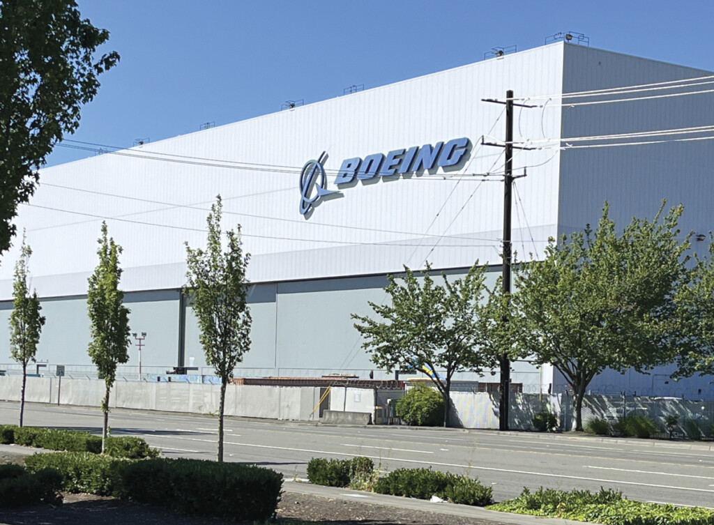 Boeing’s Renton Production Facility, Renton, WA. More than 14,500 commercial airplanes (707, 727, 737, and 757) or about 30% of the worldwide fleet flying today were built in Renton.