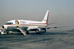 PSA Boeing 737 New York Airport PSA Boeing 737