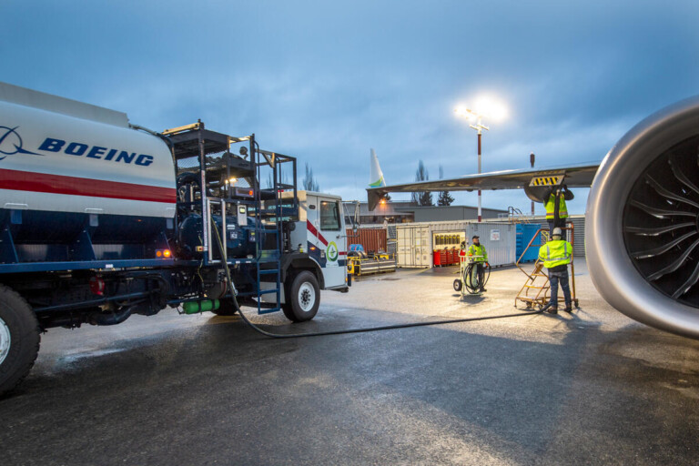 Boeing Buys 2-Million Gallons of Sustainable Aviation Fuel for its Commercial Operations Boeing sustainable aviation fuel (SAF)