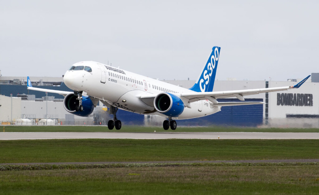 Airbus and Bombardier Announce C Series Partnership Bombardier CS300 Metropolitan Airport News
