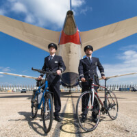British Airways Pilots Pedal to Guinness World Records Title New York Airport British Airways Pilots Cycle 1 Metropolitan Airport News