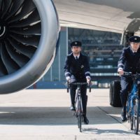 British Airways Pilots Pedal to Guinness World Records Title New York Airport British Airways Pilots Cycle 3 Metropolitan Airport News
