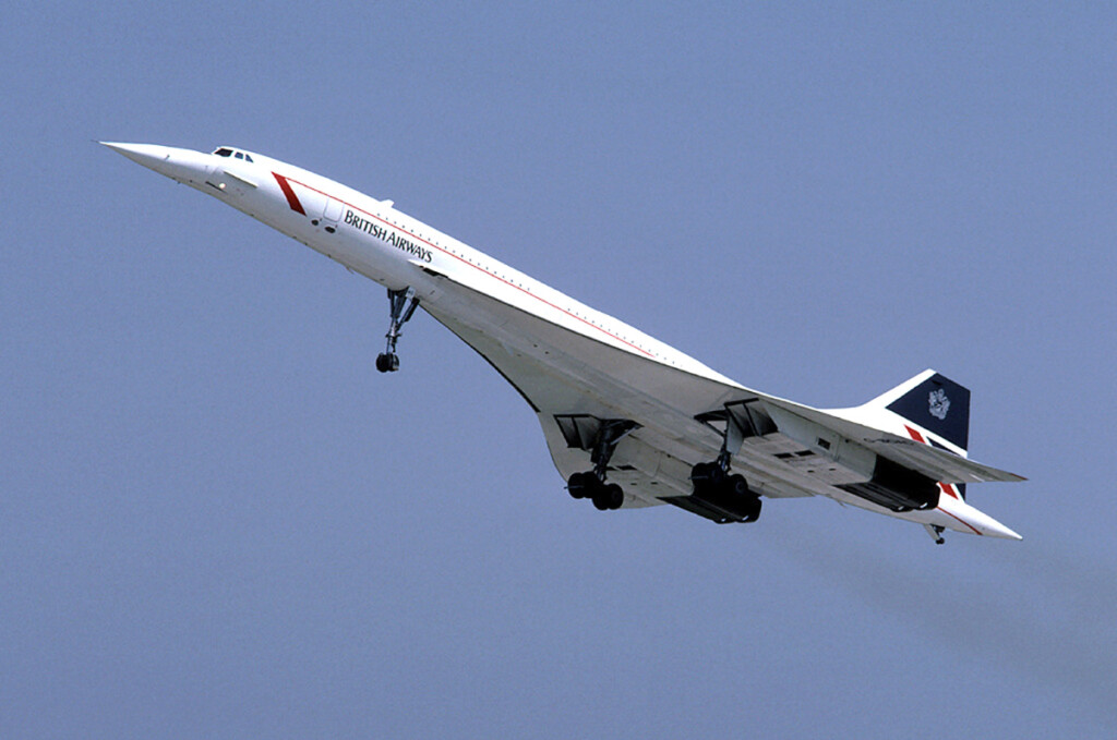 British Airways Concorde in 1986