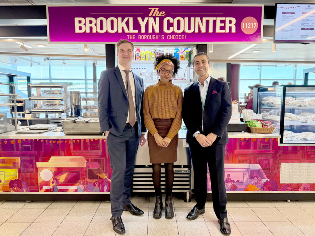 JFKIAT Partners With Fratellini Restaurant Group to Open The Brooklyn Counter at JFK T4 New York Airport JFKIAT PARTNERS WITH QUEENS-BASED AND FAMILY-OWNED HOSPITALITY BUSINESS TO OPEN NEW LOCATION AT JFK T4