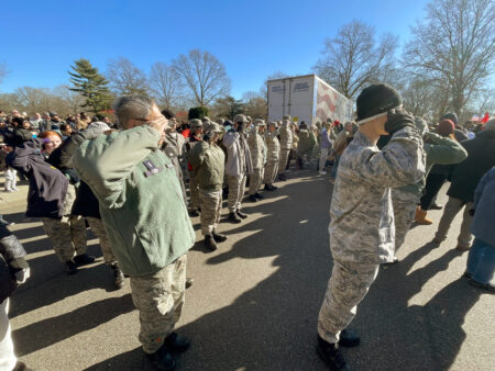 Civil Air Patrol Honoring Long Island Veterans With Wreaths Across America CAP Wreaths Across America LISS Metropolitan Airport News