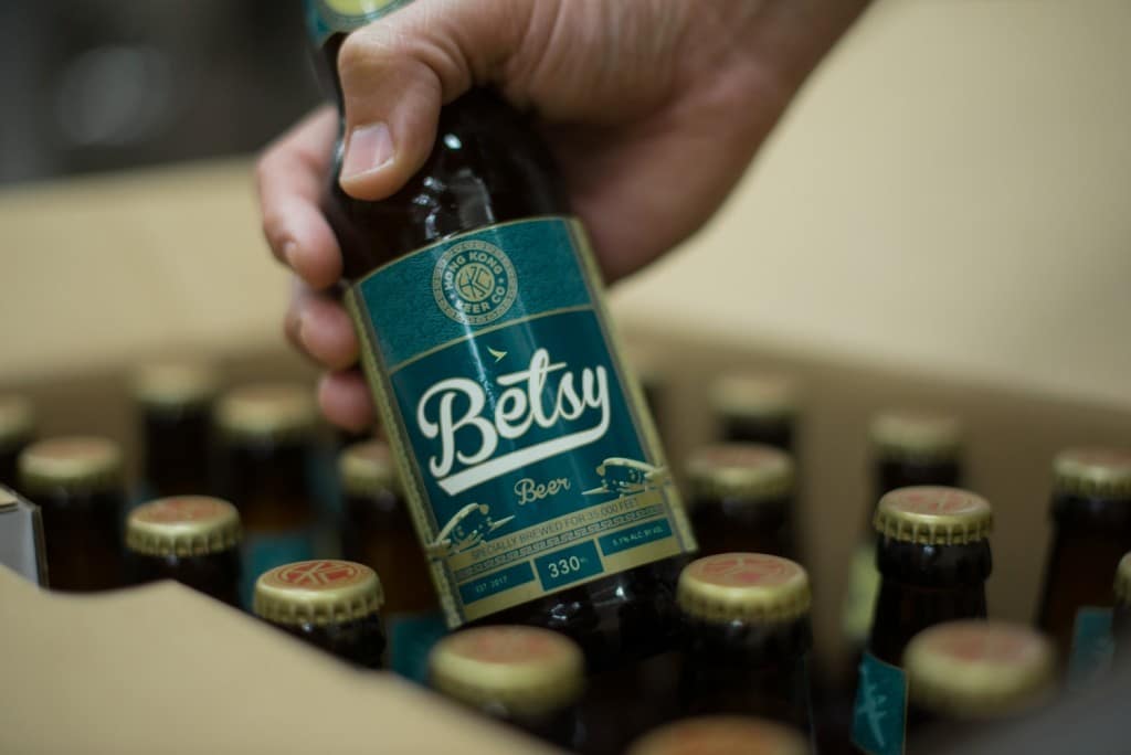 Cathay Pacific Introduces Betsy Beer 'Brewed for 35,000 feet' New York Airport Cathay Pacific Betsy Beer