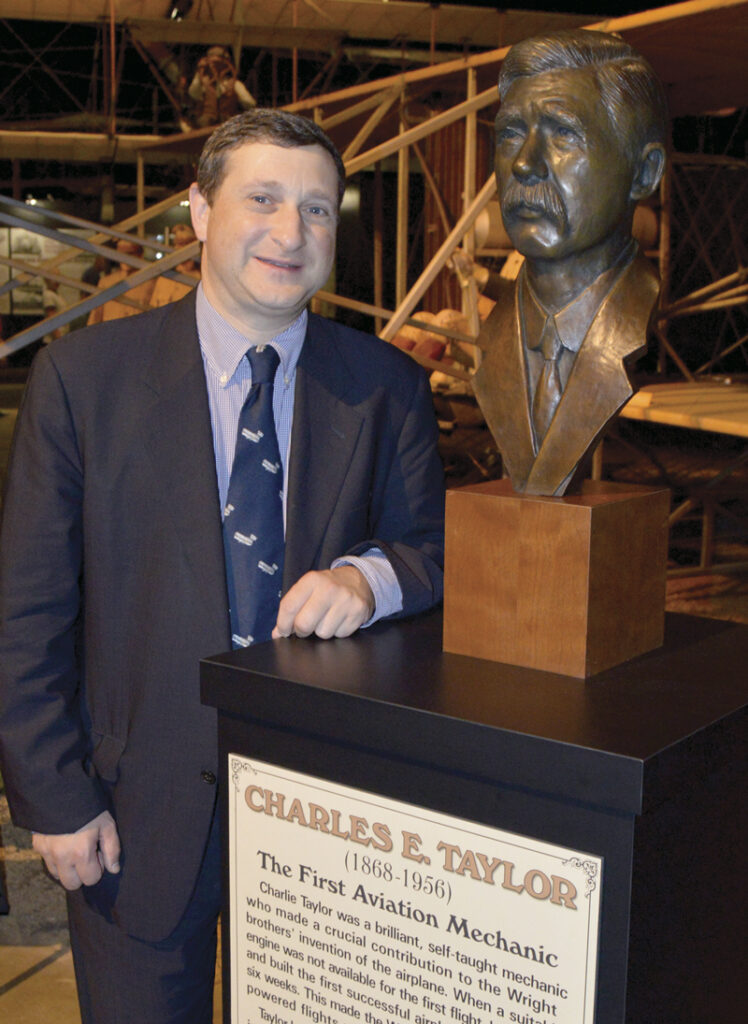 Charles Taylor III, great-grandson of Charles Taylor