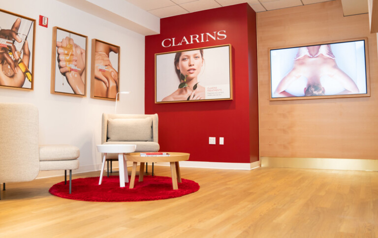 Clarins & Air France: A New Beauty Stopover at JFK Airport Clarins Spa Air France Lounge in New York's JFK