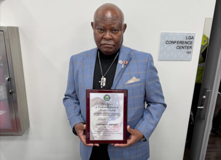 Clifford Johnson Receives Charles Taylor Master Mechanic Award Clifford Johnson Receives Charles Taylor Master Mechanic Award