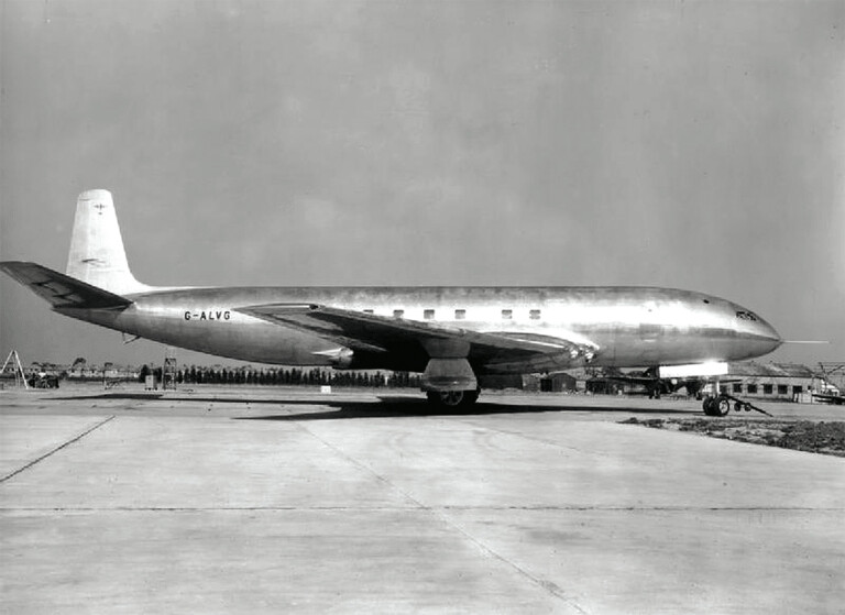 The Transatlantic Jet Race de Havilland Comet 1 prototype