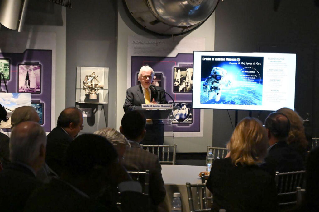 Cradle of Aviation Museum Hosts Inaugural Legislative Breakfast Cradle of Aviation Museum Legislative Breakfast